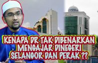 Kenapa Dr Tak Dibenarkan Berceramah Dinegeri Selangor & Perak ??  [ Dr Rozaimi Ramle ]