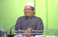 20221024 Ustaz Abu Mubarak Mohamad Syafiq : Pengajian Kitab Aqidah Tahawiah