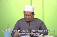 20221031 Ustaz Abu Mubarak Mohamad Syafiq : Pengajian Aqidah Tahawiah