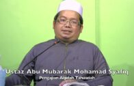 20221121 Ustaz Abu Mubarak Mohamad Syafiq : Pengajian Aqidah Tahawiah