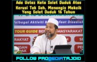 Ada Ustaz Kata Solat Duduk Atas Kerusi Tak Sah – Prof Dr Basri Bin Ibrahim.