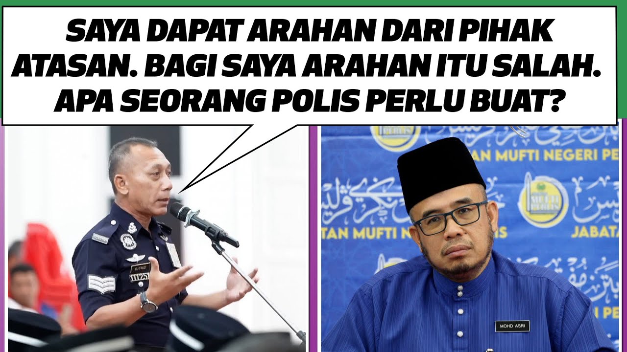 Saya Dapat Arahan Dari Pihak Atasan. Bagi Saya Arahan Itu Salah. Apa Seorang Polis Perlu Buat?