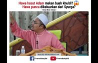 Hawa Hasut Adam Makan Buah Khuldi? 😱 Hawa Punca Dikeluarkan Dari Syurga? #ustazrizalazizan #reaction