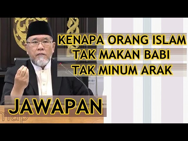 DR DANIAL – Kenapa Orang Islam Tak Makan Babi & Tak Minum Arak