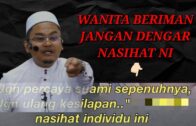 Jangan Percaya Suami Sepenuhnya? Ini Nasihat Kepada Isteri Beriman – Ustaz Rizal Azizan