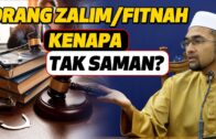 Prof Dr Rozaimi – Orang Zalim Dan Fitnah Kita. Kenapa Tak Saman?